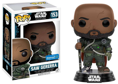 FunkoPop！153 SAW GERERRA ソウ・ゲレラ　限定 Funko Pop - Pop Star Wars: SAW GERRERA (NAME ERROR) Rogue