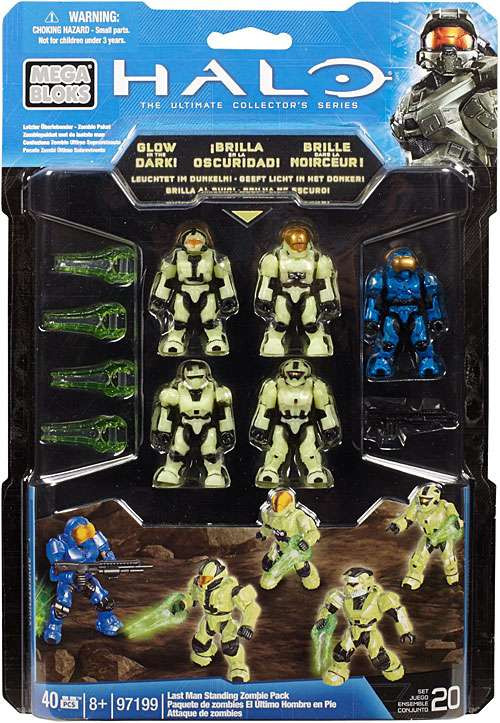 Mega Bloks Halo The Ultimate Collectors Series Last Man Standing Zombie ...