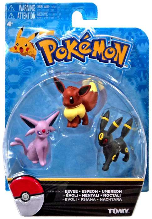 Pokemon Eevee Family Figure Toys Model Collection Eevee Action