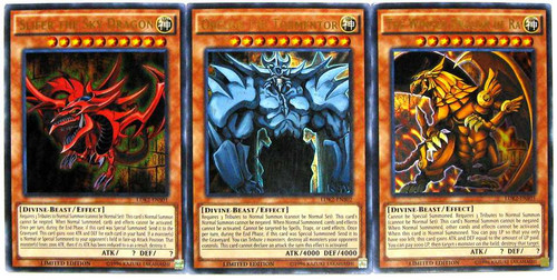 YuGiOh Legendary Decks II Single Card Ultra Rare Yugis God Card