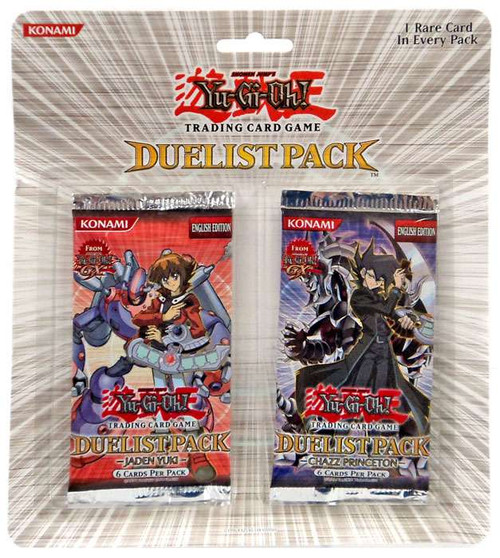 YuGiOh Trading Card Game Duelist Pack Jaden Yuki Chazz Princeton Blister 2- Pack Konami - ToyWiz