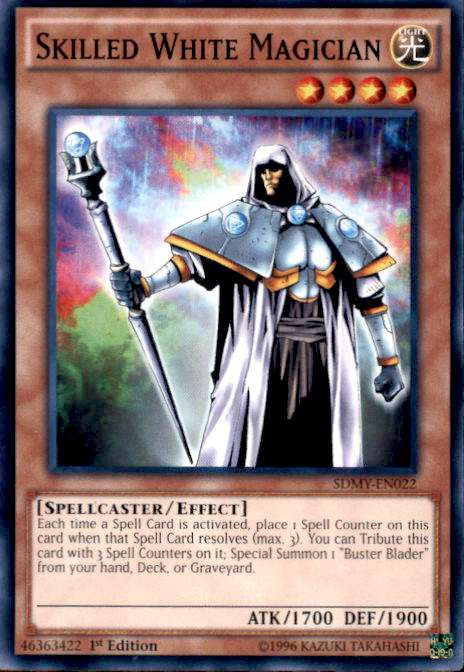 Yu-Gi-Oh! Carta Skilled White Magician (SDMY-EN022) – Strutture Deck Yugi Muto – 1st Edition Common - 5