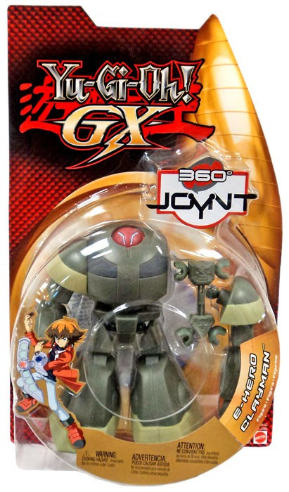 遊戯王GX クレイマン マテル フィギュア アメトイ アメリカ 人形 fB8O YuGiOh GX 360 Joynt Series 1 Elemental Hero Clayman Action Figure