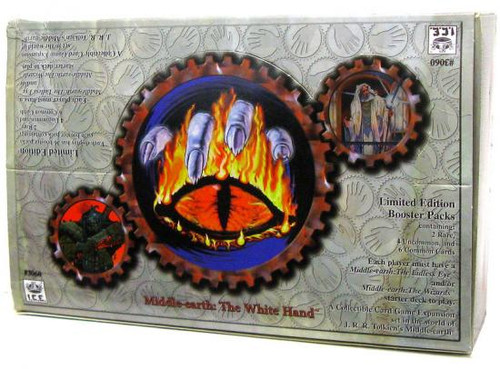 middle earth ccg booster box The Lord of the Rings Middle-Earth The White Hand 36 Packs Iron Crown Entertainment serialized counterparts The Lord of the Rings