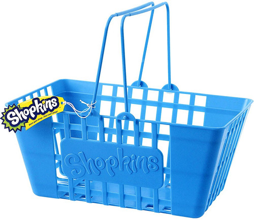 Shopkins Shopkins Shopping Basket Blue Moose Toys - ToyWiz