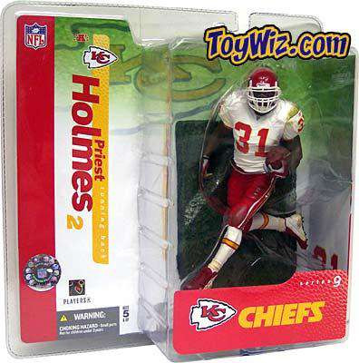 McFarlane Toys NFL Kansas City Chiefs Sports Picks Football Series 6 Priest  Holmes Action Figure Red Jersey, White Pants - ToyWiz