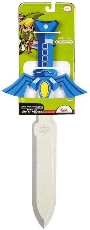 The Legend of Zelda Link Foam Sword Exclusive Roleplay Toy Jakks