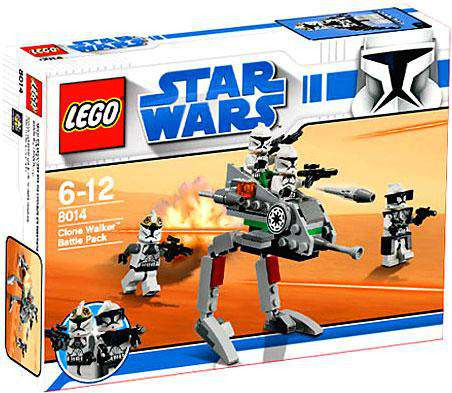 Lego Star Wars The Clone Wars Clone Walker Battle Pack Set 8014