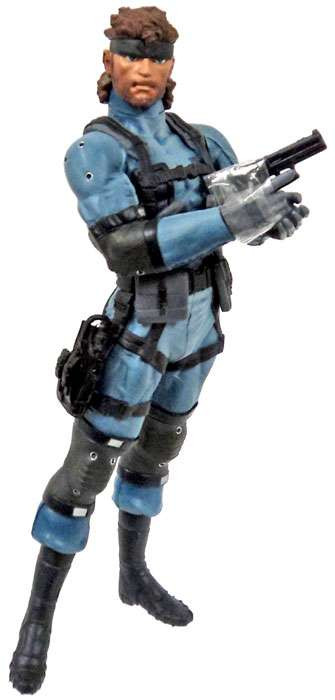 Metal Gear Solid 2 Snake Action Figure - Entertainment Earth