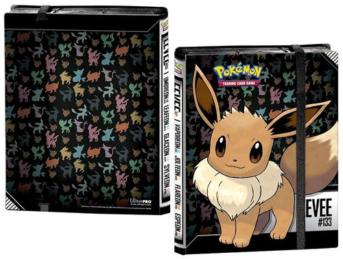 Ultra Pro Pokemon Trading Card Game Eevee 18-Pocket Binder - ToyWiz