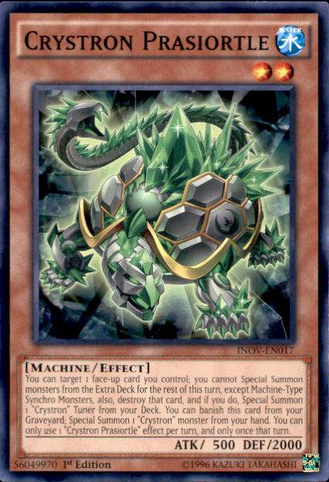 Yu-Gi-Oh! Karte Crystron Entry (INOV-EN071) – 1. Auflage, Gemeinsam, Aus Invasion: Vengeance