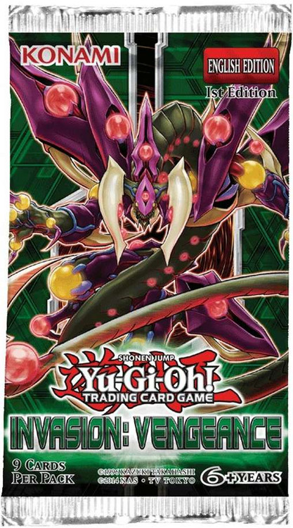 YuGiOh Invasion: Vengeance Booster Pack [9 Cards]