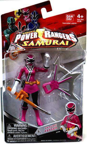 Power Rangers Samurai Samurai Ranger Sky 4 Action Figure Damaged