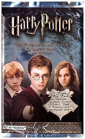 Harry Potter The World of Harry Potter 3D Trading Card Pack 2nd