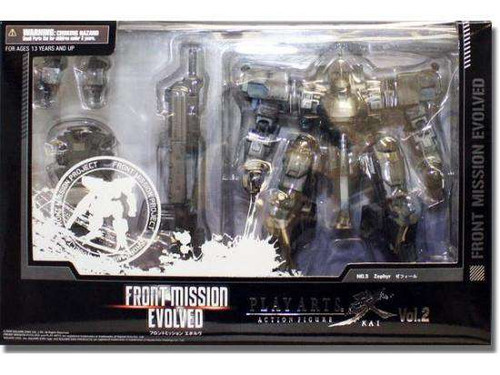 Front Mission Evolved Play Arts Kai Vol. 2 Zephyr Action Figure