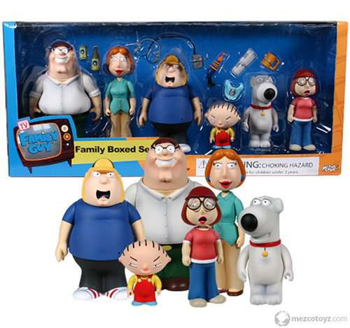 Family Guy Series 1.5 Family Boxed Set Action Figure Set [Damaged Package]