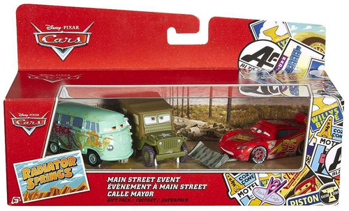 MATTEL カーズ　MAIN STREET EVENT GIFT PACK Disney Pixar Cars Radiator Springs Main Street Event 155 Diecast