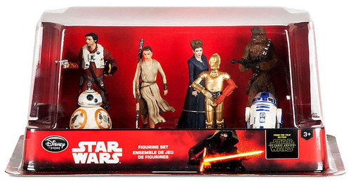 Disney Star Wars The Force Awakens Resistance 7 Piece PVC Figure