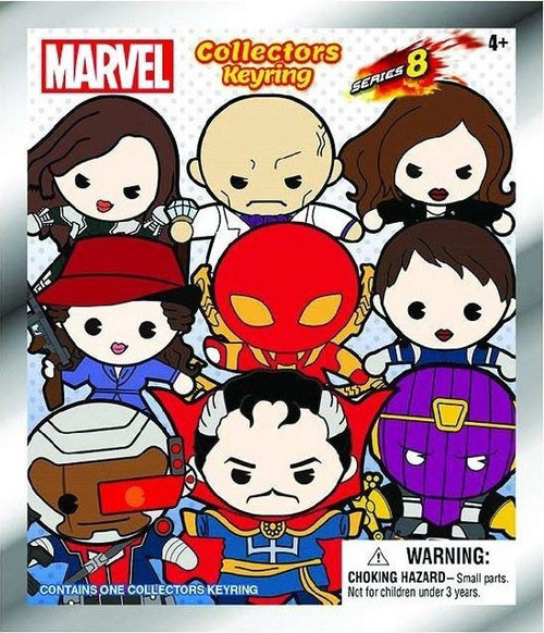 MARVEL STUDIOS キーホルダーセット Marvel 3D Figural Keychain Marvel Series 3 Mini Figure Keyring