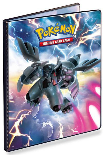  Pokemon Black White Card Supplies 9Pocket Binder Reshiram Zekrom  : Toys & Games