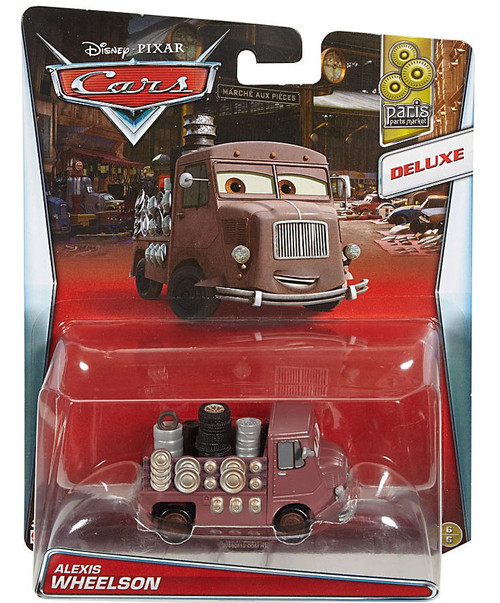 オールドディズニーCARS Paris Disney Pixar Cars Paris Parts Market Alexis Wheelson 155 Diecast