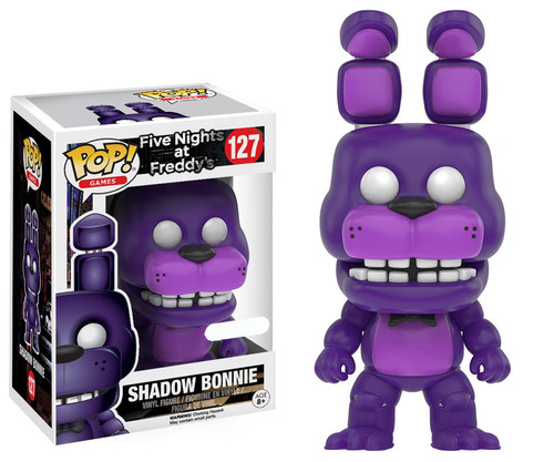 Funko Five Nights at Freddy's POP! Games SHADOW Bonnie Exclusive Vinyl  Figure #129 [Damaged Package]