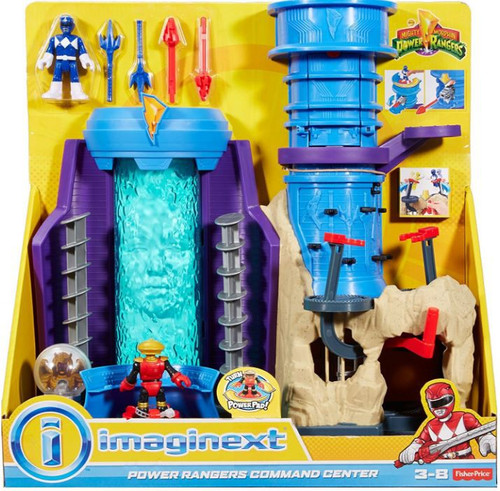 Fisher Price Imaginext Power Rangers Command Center Playset - ToyWiz