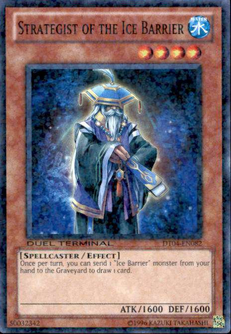 YuGiOh Duel Terminal 4 Single Card Duel Terminal Normal Parallel Rare  Strategist of the Ice Barrier DT04-EN082 - ToyWiz