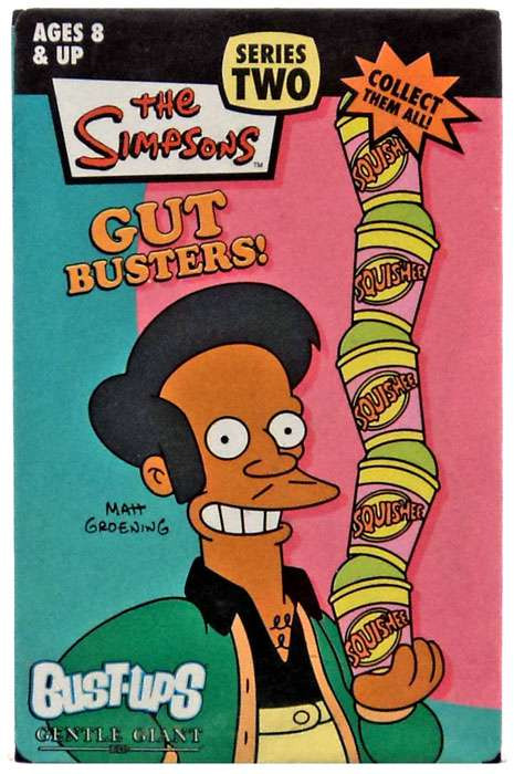 The Simpsons Gut Busters Series Bust Ups Apu Kwik-E-Mart