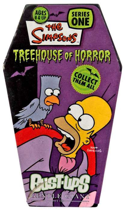 The Simpsons Bust Ups Series 1 Treehouse of Horror Homer with