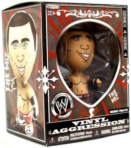 WWE Wrestling Vinyl Aggression Series 4 The Miz 3 Vinyl Figure