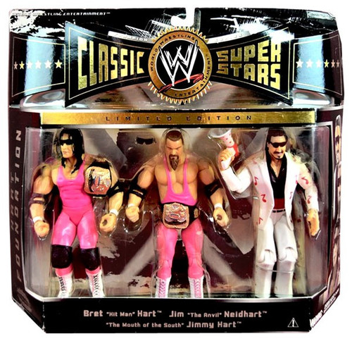 WWE『WWF』JIM&JANNETTY&SANTANA フィギュア Marty Jannetty, Jim Neidhart, and Tito Santana Set