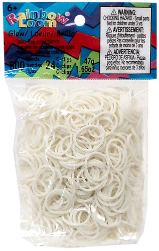 Rainbow Loom Refill Twistz Bandz Rubber Band + C-clips - Navy Blue