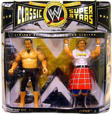 WWE『WWF』J,SNUKA & R,PIPER 転け フィギュア