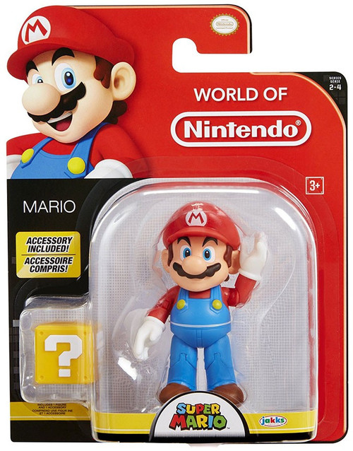 World of Nintendo Super Mario Mario 4 Action Figure Jakks Pacific