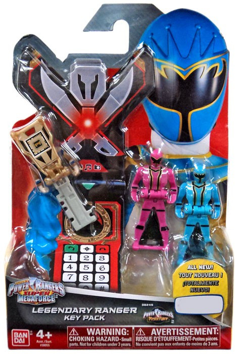 Power Rangers Super Megaforce Legendary Ranger Key Pack Exclusive