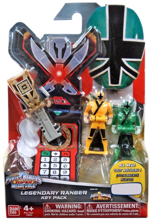 Power Rangers Super Megaforce Legendary Ranger Key Pack Exclusive
