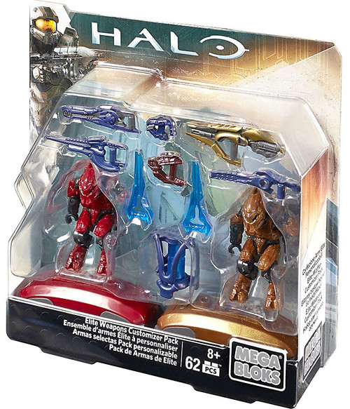 Halo Elite Weapons Customizer Pack Mega Construx - ToyWiz