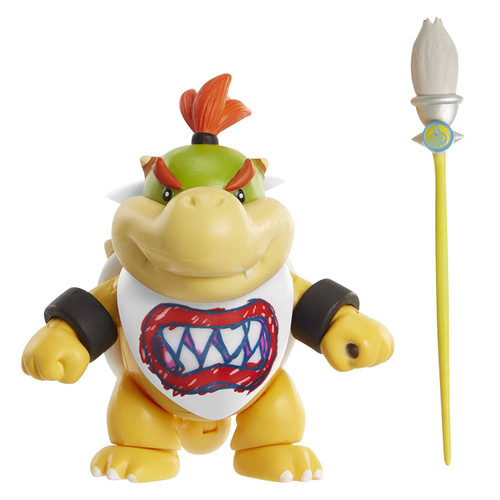  Nintendo Joojee Super Mario Figure Bowser Jr. w/Paint