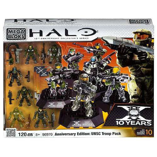 Halo 10th Anniversary Series 2 Halo 2 Spartan Mk VI Action Figure Case