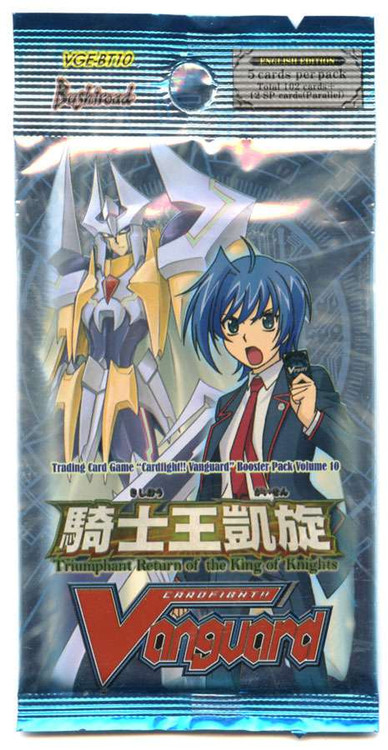 triumphant return of the brave heroes booster box Cardfight!! Vanguard - overDress with 2 cards in every pack being R or above.Each booster box contains 16 booster packs. ICv2: Bushiroad Announces 'Triumphant Return