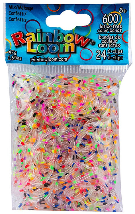 Rainbow Loom Yellow Rubber Bands Refill Pack 600 Count Twistz Bandz - ToyWiz