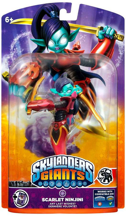 Skylanders Giants Scarlet Ninjini Figure Pack Loose Activision