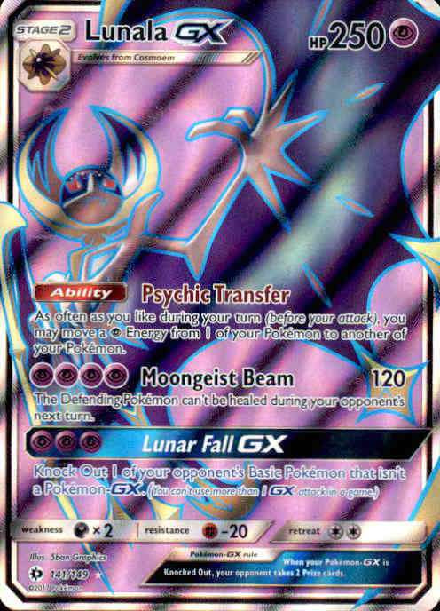 lunala gx pokemon card value Solgaleo & Cosmic Eclipse #216 CGC 9.5 Encased in a durable acrylic holder to highlight the vibrant artwork of this fan Pokemon TCG - SM1M -