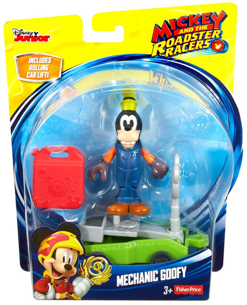 Fisher Price Disney Mickey Roadster Racers Mechanic Goofy 3 Action