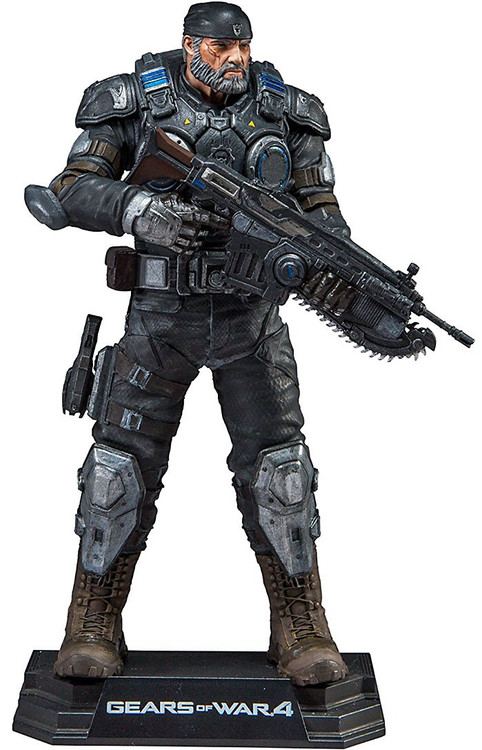 McFarlane Toys Gears of War 4 Color Tops Marcus Fenix Action Figure