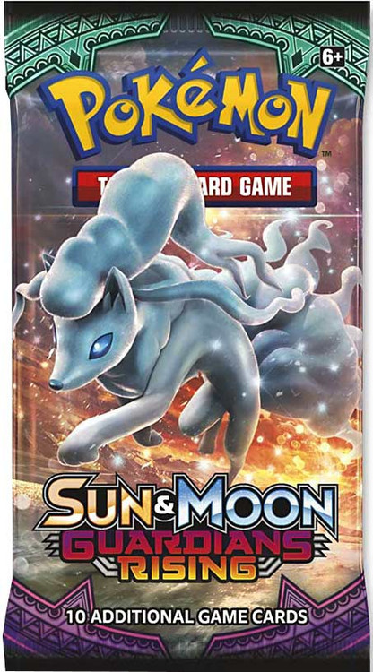 Pokemon Sun Moon Guardians Rising Booster Pack 10 Cards Pokemon USA - ToyWiz Pokemon Sun Moon Guardians Rising Booster Pack 10 Cards Pokemon USA - ToyWiz