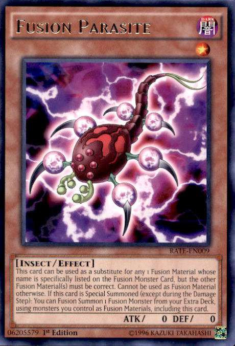 YuGiOh Raging Tempest Single Card Rare Fusion Parasite RATE-EN009 - ToyWiz