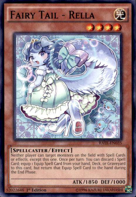 YuGiOh Raging Tempest Single Card Common Fairy Tail - Rella