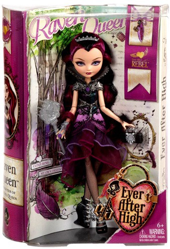 Raven Queen Ever After High Doll Brand New In Box First Edition Collectible